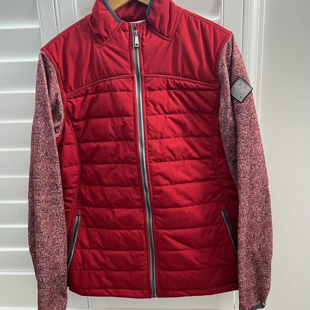 Men’s puffer two toned jacket